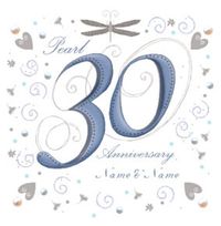 Tap to view Woodmansterne - 30th Anniversary Card