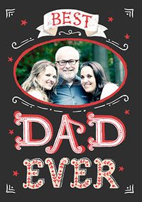 Tap to view Best Dad Ever Photo Birthday Card