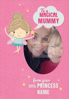 Doodle Pops - Mummy Birthday Card From Your Little Princess