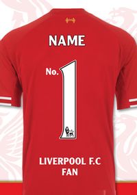 Tap to view LFC - No. 1 Shirt Fan Card