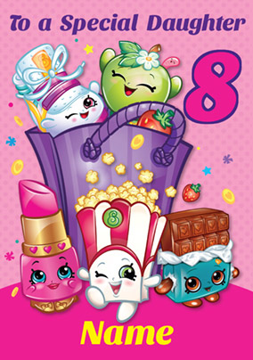 Send out 8th Birthday Playing cards for Small children Funky Pigeon image about Shopkins Birthday Card Printable named Send out 8th Birthday Playing cards for Young children Funky Pigeon