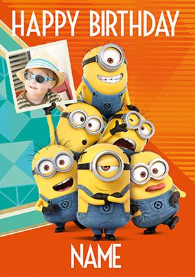 Send Minions Birthday Cards For Kids Funky Pigeon