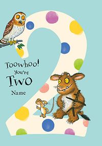 Tap to view The Gruffalo - 2nd Birthday Personalised Card