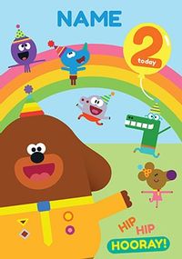 Tap to view Hey Duggee - Age 2 Personalised Birthday Card