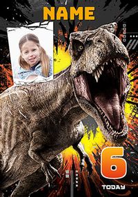 Jurassic World - 6 Today Photo Card