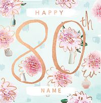 Tap to view Sassy 80th Birthday Card