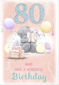 Me To You - Wonderful 80th Birthday Card