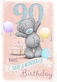 Me To You - Wonderful 90th Birthday Card