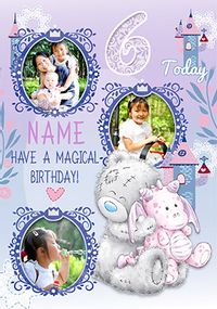 Tap to view 6 Today Magical Birthday Multi Photo Card