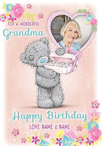 Tap to view Me To You - Wonderful Grandma Photo Upload Birthday Card