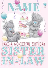 Me To You - Sister-in-Law Birthday Card