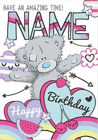 Amazing Time Me To You Personalised Birthday Card