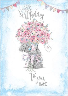Me To You - A Big Happy Birthday Personalised Card