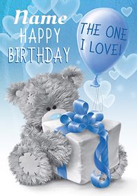 Tap to view Happy Birthday To The One I Love Me To You Personalised Card