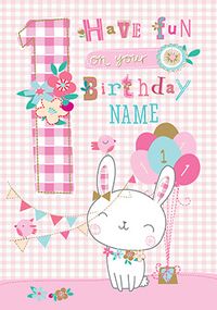 Tap to view 1st Birthday Fun Personalised Card