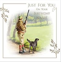 Tap to view Hunting Personalised Birthday Card