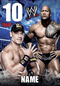 Tap to view WWE - 10 Today Name card