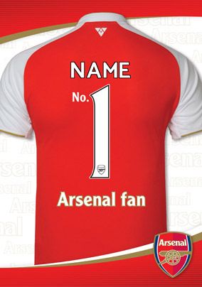 Arsenal - No 1 Arsenal Fan Shirt