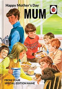 Happy Mother's Day Personalised Ladybird Book Card