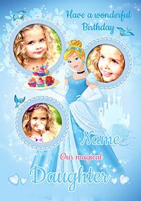 Tap to view Cinderella Photo Card For Daughter