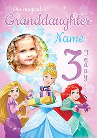 Tap to view Disney Princess Granddaughter Birthday Card