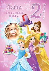 Tap to view Disney Princess Photo Birthday Card
