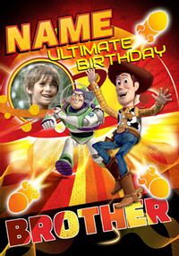Disney Toy Story - Birthday Card Brother