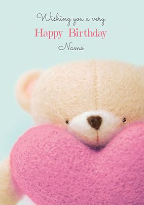 A Very Happy Birthday Personalised Card