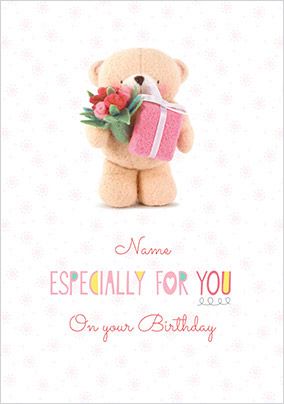 Especially For You Personalised Birthday Card