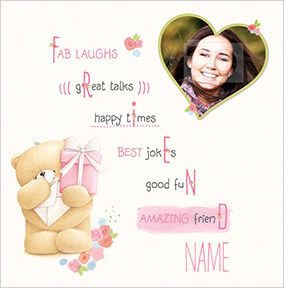 Amazing Friend Photo Forever Friends Birthday Card