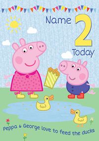Tap to view Peppa Pig - Birthday Card 2 Today