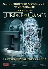 Throne Of Games Spoof Photo Card