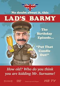 Lad's Barmy Spoof Photo Card