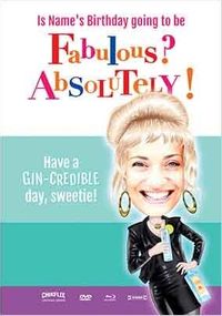 Fabulous - Absolutley! Spoof Photo Card