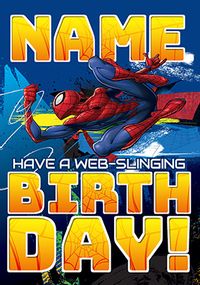 Tap to view Spider-Man Birthday Card