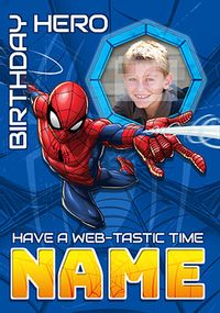 Tap to view Spider-Man Photo Birthday Card