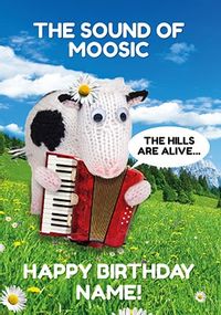Tap to view Sound Of Moosic Personalised Birthday Card
