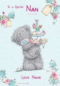 Me To You - Birthday Special Nan Cake Card