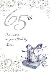 Tap to view 65th Birthday Card Presents - Milestone Birthday