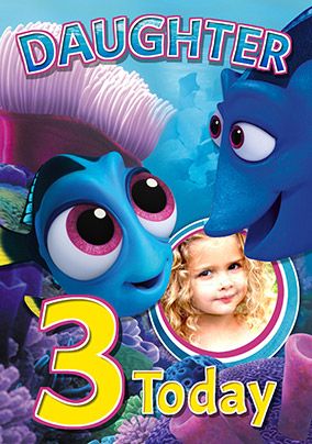 Finding Dory Daughter Birthday Card