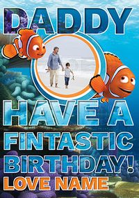 Tap to view Finding Dory - Birthday Card Daddy from Son