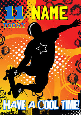 Personalised - Tween Sport - Skateboard