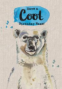 Tap to view Sarah Kelleher - Cool Birthday Personalised Card
