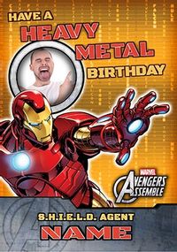 Avengers Assemble - Iron Man Heavy Metal Birthday