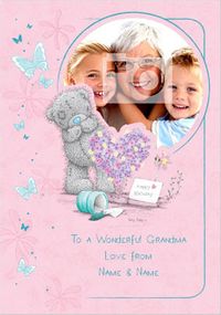 Me to You - Wonderful Grandma Photo Birthday Card