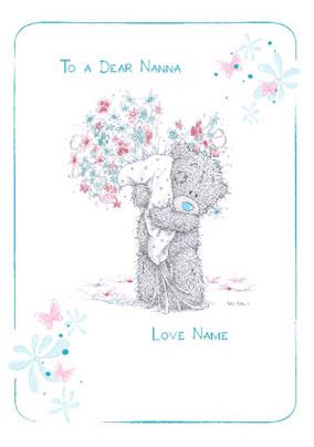 Me to You - Dear Nanna Flowers