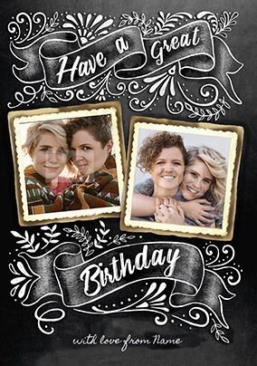 Have a Great Birthday Photo Card