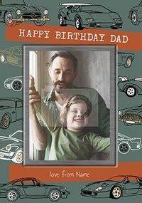 Happy Birthday Dad Photo Card