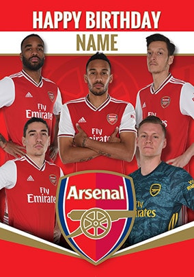 personalised arsenal top
