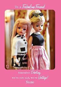 Tap to view Sindy - Fabulous Friend Personalised Card